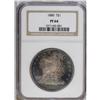 Image 3 : 1880 T$1 PR64 NGC. The deeply mirrored surfaces are ri 