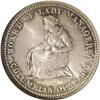 Image 2 : 1893 25C Isabella Quarter MS65 NGC. Beautiful steel-gr 