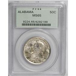 1921 50C Alabama MS65 PCGS. A frosty Gem of the more c 