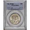 Image 1 : 1936-S 50C Bay Bridge MS66 PCGS. A softly lustrous coi 