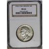 Image 1 : 1935/34-S 50C Boone MS66 NGC. Iridescent bands of gold 