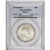 Image 1 : 1936-S 50C Cincinnati MS66 PCGS. A satiny and undistur 