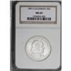 Image 1 : 1892 50C Columbian MS65 NGC. A bright and practically 