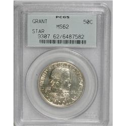 1922 50C Grant with Star MS62 PCGS. The scarcer variet 