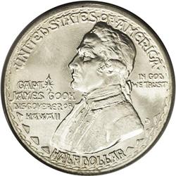 1928 50C Hawaiian MS65 PCGS. Struck to commemorate the 