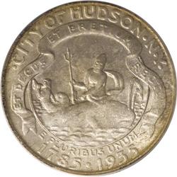 1935 50C Hudson MS66 PCGS. This attractive commemorati 