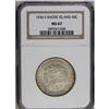 Image 3 : 1936-S 50C Rhode Island MS67 NGC. This shimmering apri 