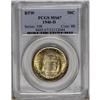 Image 3 : 1946-D 50C Booker T. Washington MS67 PCGS. Lime-golden 