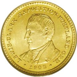 1905 G$1 Lewis and Clark MS63 PCGS. Pretty surfaces ar 