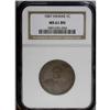 Image 1 : 1847 1C Hawaii Cent MS61 Brown NGC. Nicely detailed wi 
