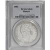 Image 1 : 1883 S$1 Hawaii Dollar XF45 PCGS. Traces of reflective 