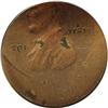 Image 1 : 1920 1C Lincoln Cent--Brockage Reverse, Struck 40% Off 