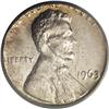 Image 1 : 1963 1C Lincoln Cent--Struck on a Silver Dime Planchet 
