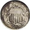 Image 1 : 1868 5C --Struck on a Three Cent Nickel Planchet--Uncer 