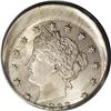 Image 1 : 1893 5C Liberty Nickel--Struck 15% Off Center--MS64 PC 