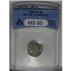 Image 3 : 1961-D 5C Jefferson Nickel--Struck on a Dime Planchet- 