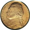 Image 1 : 2001-S 5C Jefferson Nickel--Struck on a Cent Planchet- 