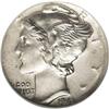 Image 1 : 1941 10C Mercury Dime--Struck on a Netherlands East In 