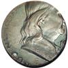 Image 1 : Undated 50C Franklin Half--Struck on a 1948 Cent--MS64 
