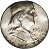 Image 1 : 1954 50C Half--Struck on a Silver Quarter Planchet--MS 