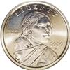 Image 1 : 2000-P $1 Sacagawea Dollar--Struck on an Anthony Dolla 