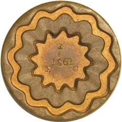 1861 Copper and Lead Die Trials by Ernest G. Chormann. 