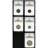 Image 1 : 1941 Proof Set PR66 NGC. The set includes: cent PR66 Re 