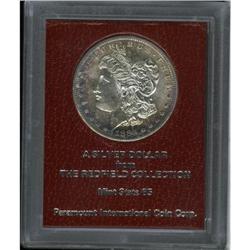 1883-S S$1 MS65 Paramount International (MS61). Ex: Re 