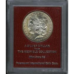 1899-S S$1 MS65 Paramount International (MS63). Ex: Re 