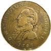 Image 1 : 1792 1C Washington Getz Pattern Cent, Small Eagle, Cop 