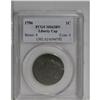 Image 3 : 1796 1C Liberty Cap MS62 Brown PCGS. S-81, B-2, R.3. S 