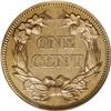 Image 2 : 1856 1C MS61 PCGS. Snow-5. The point at the base of th 