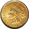 Image 1 : 1867 1C MS65 Red PCGS. This is a scarce date and an im 