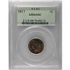 Image 3 : 1877 1C MS64 Red PCGS. The well known key issue in the 