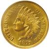 Image 1 : 1877 1C MS66 Red PCGS. Flying Eagle and Indian cent co 