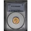 Image 3 : 1877 1C MS66 Red PCGS. Flying Eagle and Indian cent co 