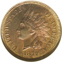 1877 1C PR67 Red and Brown NGC. Both business strike a 