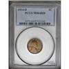 Image 3 : 1914-D 1C MS64 Red PCGS. A brick-red near-Gem that has 