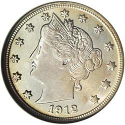 1912-S 5C MS66 NGC. With an original mintage of only 2 