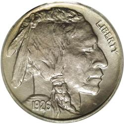 1926-D 5C MS66 PCGS. The Denver and San Francisco Mint 