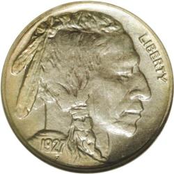 1927-S 5C MS65 NGC. This Gem specimen is a remarkable 