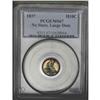 Image 3 : 1837 H10C Large Date (Curl Top 1) MS67 PCGS. V-1. The 