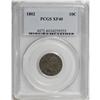 Image 3 : 1802 10C XF40 PCGS. JR-3, R.6. Easily distinguished by 