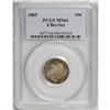 Image 3 : 1805 10C 4 Berries MS66 PCGS. JR-2, R.2. Just two die 