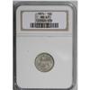 Image 3 : 1874 10C Arrows MS67 NGC. The weight of minor silver c 