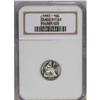 Image 3 : 1883 10C PR68 Cameo NGC. The white on black contrast i 