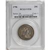 Image 3 : 1796 25C VF30 PCGS. B-2, R.3. This is the High 6 varie 
