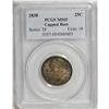 Image 3 : 1838 25C MS65 PCGS. B-1, R.1. Only a single die marria 