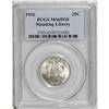 Image 3 : 1916 25C MS65 Full Head PCGS. The 1916 quarter, struck 