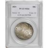 Image 3 : 1831 50C MS66 PCGS. O-111, R.1. A wavy die crack joins 